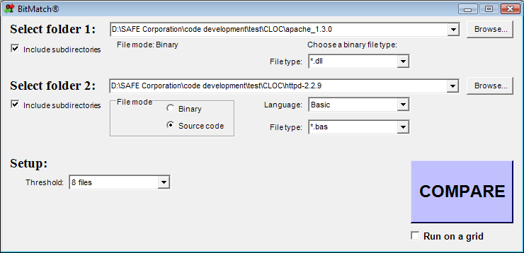 BitMatch Screen Shot