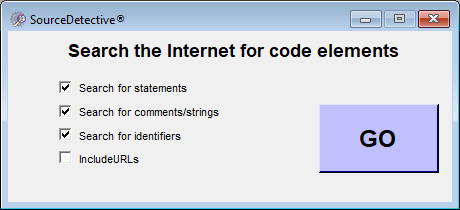 SourceDetective Screen Shot